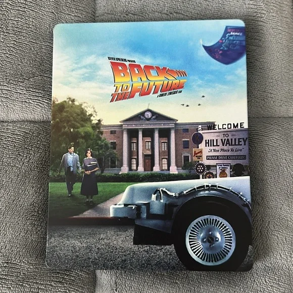 Back to the Future 35th Anniversary Limited Edition Trilogy Steelbook Bluray set